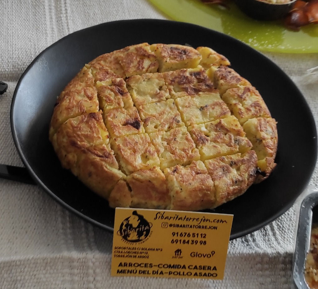 Tortilla de patata con o sin cebolla.