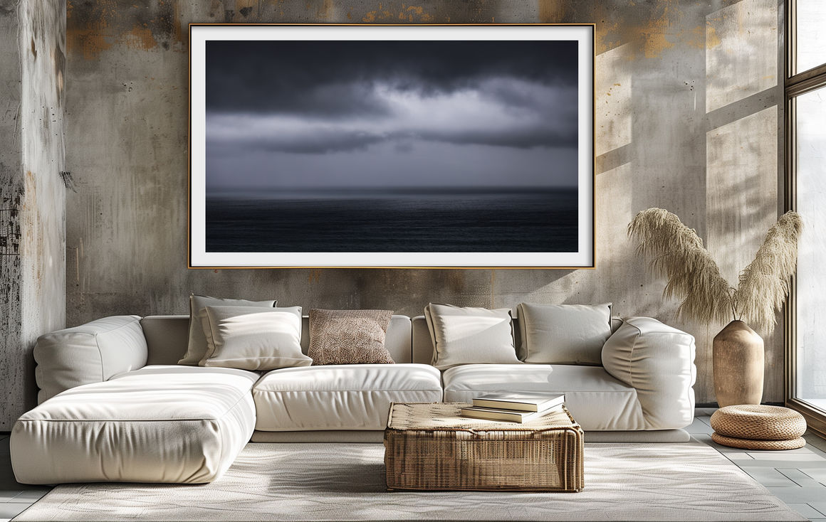 Fine Art of a Storm over the Tasman Sea, Australia