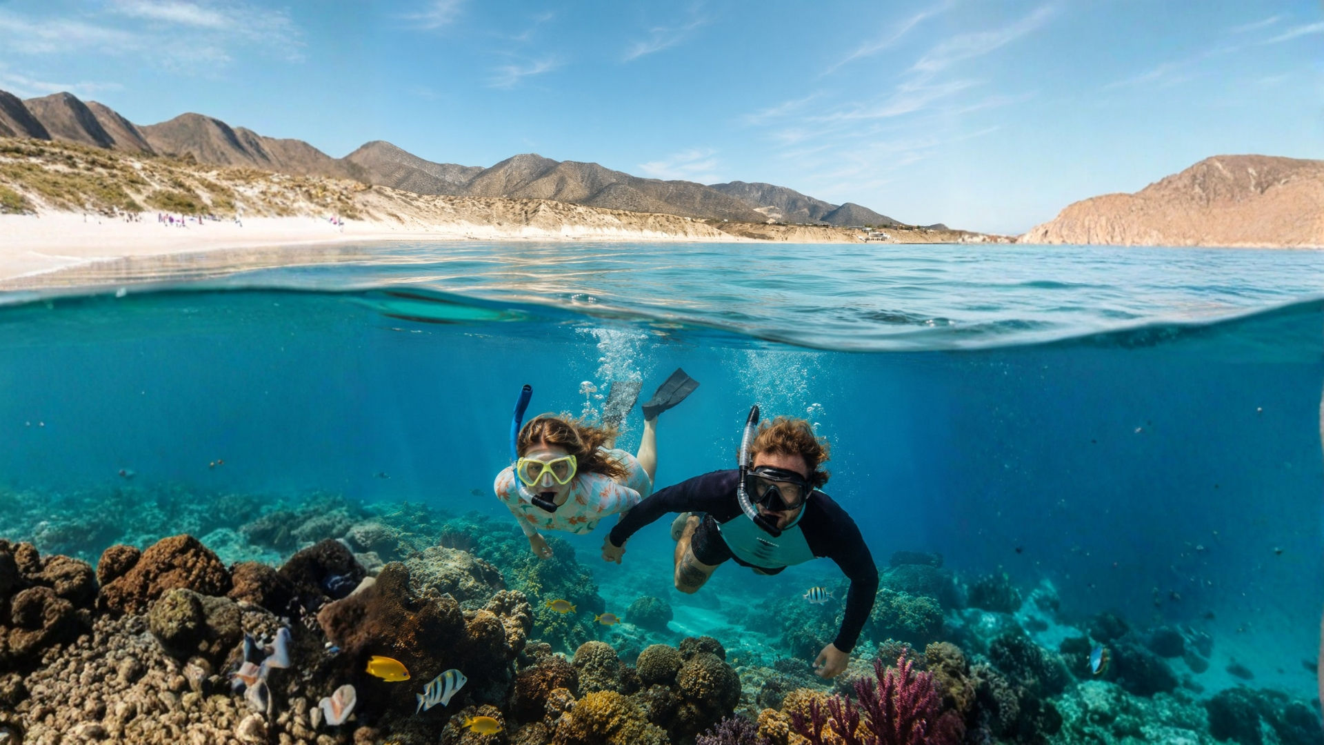 SNORKEL EN EL MAR