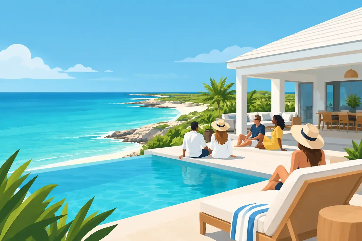 Direct Book an Eleuthera Villa for Your Group