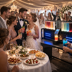 Cocktailmaschine bei einer Hochzeit in Heinsberg
