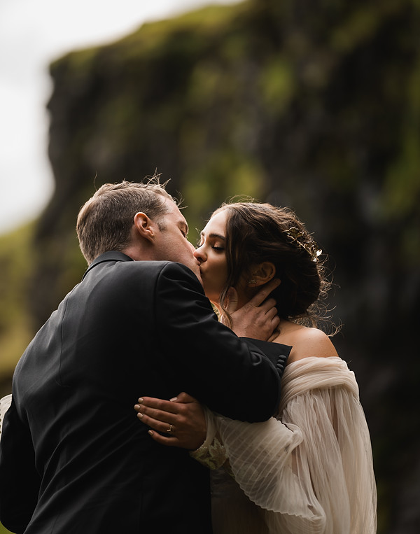 wedding vik Iceland hair and makeup artist