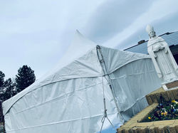 20x20 tent with sidewalls