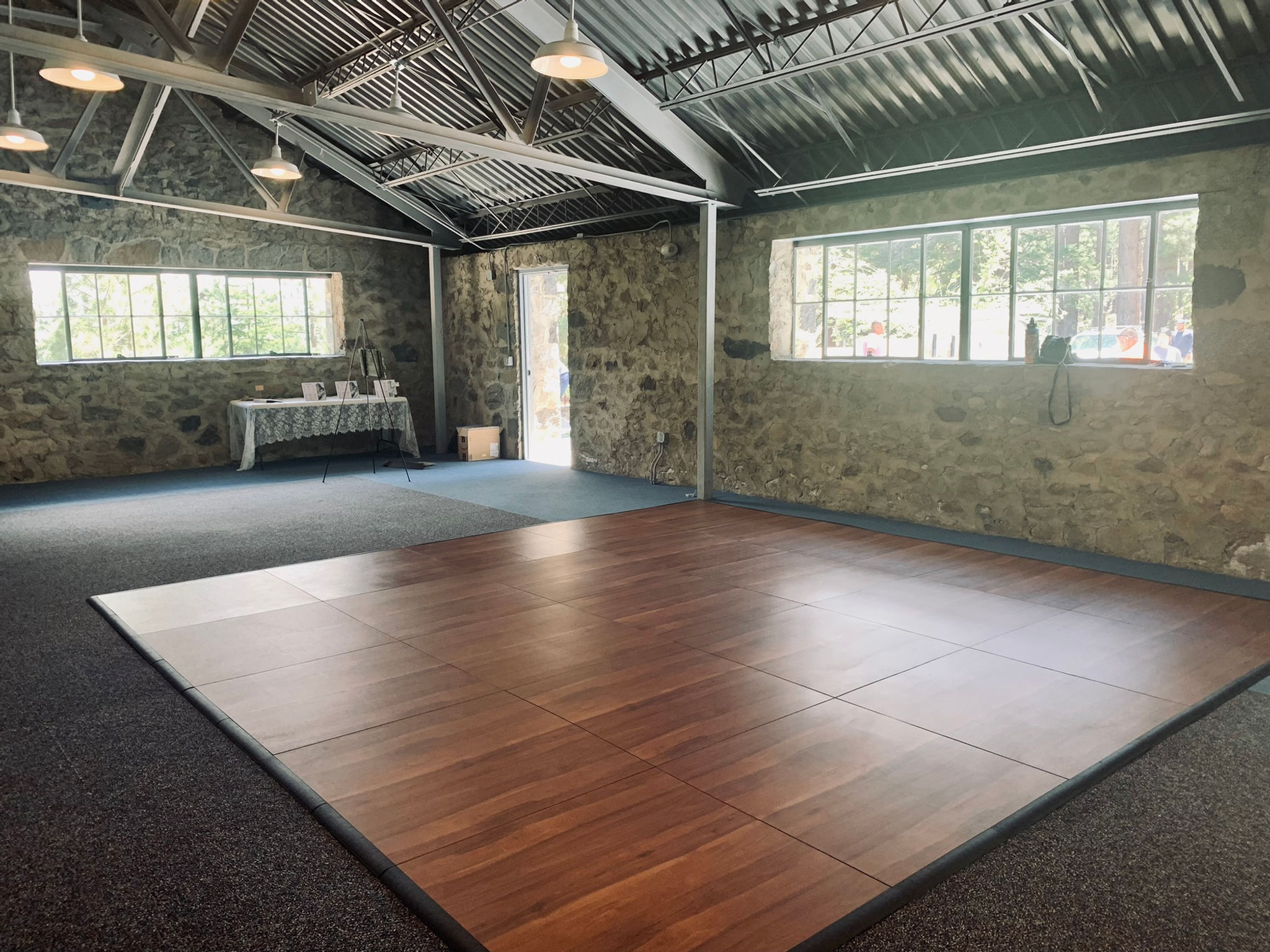 Dance Floor- Dark Maple color