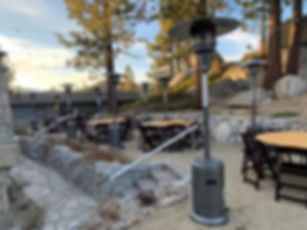 Patio Heaters  *Colors and styles may vary