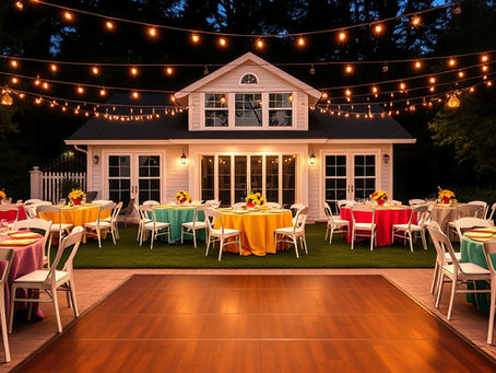 Turning Your Backyard into the Ultimate Venue