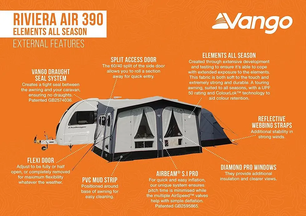 Thumbnail: Vango Riviera 390 Air Elements  TC