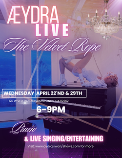 AEYDRA LIVE VELVET ROPE