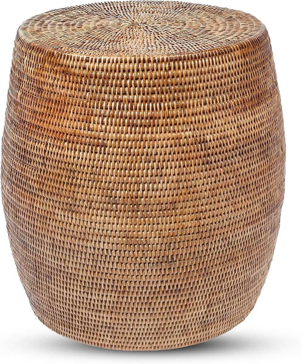 Kouboo La Jolla rattan stool