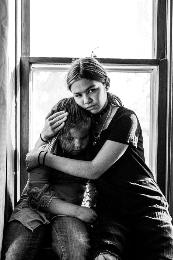 kacie and kadie bw.jpg