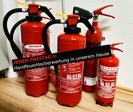 Feuerlöscher Wartung, Prüfung und Vertrieb Bad Brückenau Frankfurt