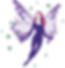 Zarina's Magik Cleaning Logo purple fairy with magic wand and green sparkles
