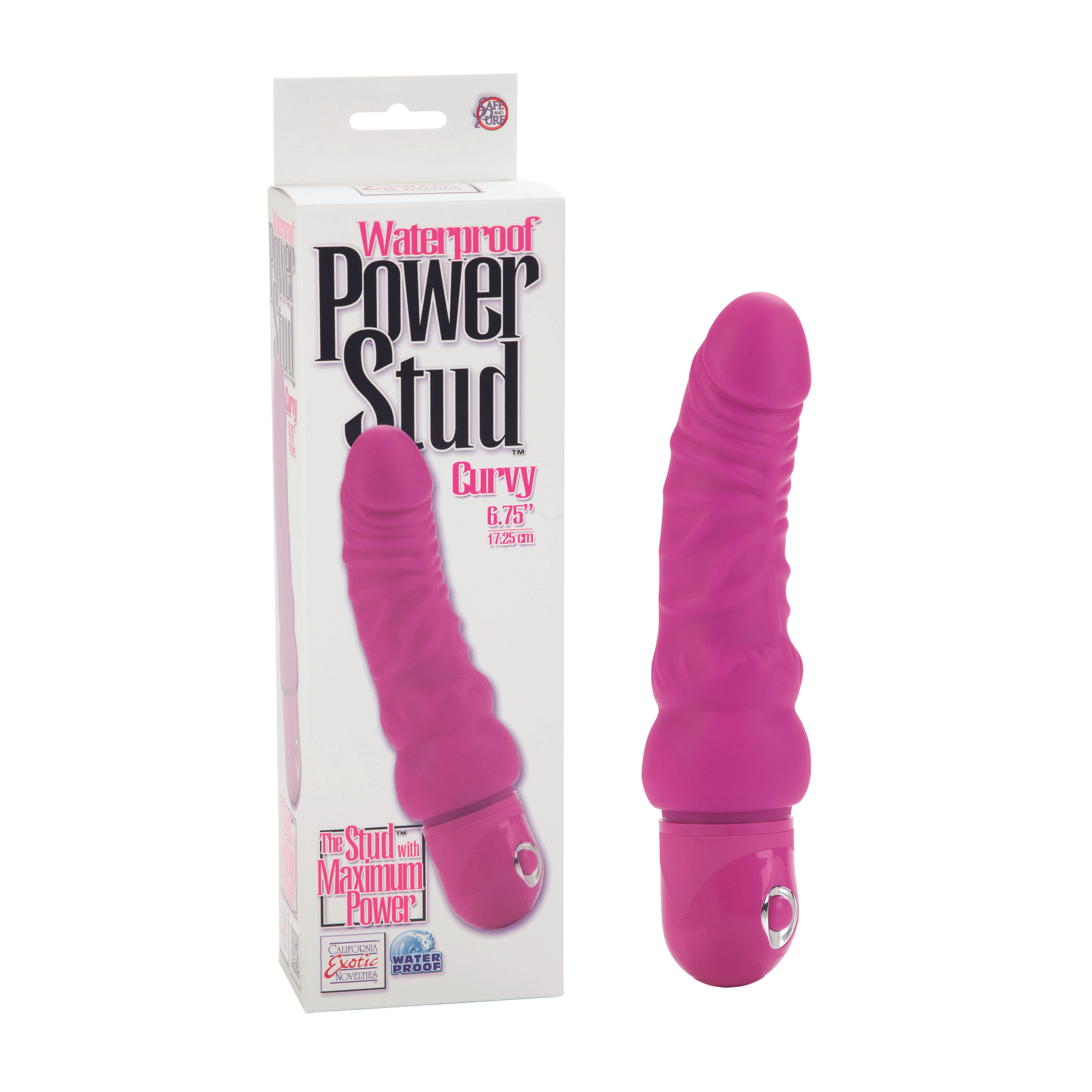 Waterproof Power Stud™ Curvy Dongs