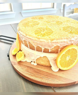 Orange dream cake