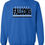 Thumbnail: ESC Amherst Falcons (Distressed) Crewneck Sweatshirt