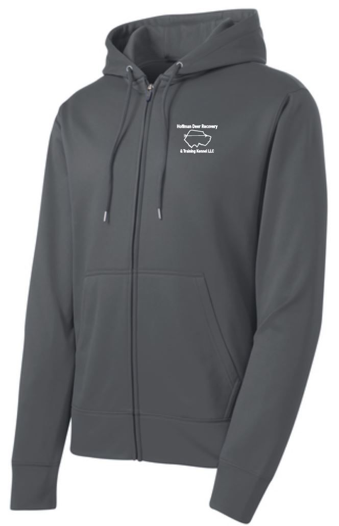 Thumbnail: Hoffman Deer Recovery- Full Zip Hooded Sweatshirt