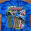 Thumbnail: 2025 All American 400 Official Event Blue Tye Dye Short Sleeve Shirt