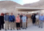 The group about to enter the tomb of Tutankhamen (© S.Miles)
