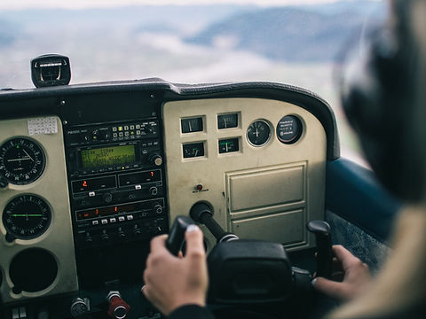 driving plane