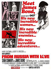 Film Club - SUMMER CLASSICS- ON A DATE WITH JAMES BOND!... 'FROM RUSSIA WITH LOVE' (1963) - UK-