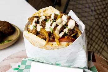 Wagyu Shawarma Pita