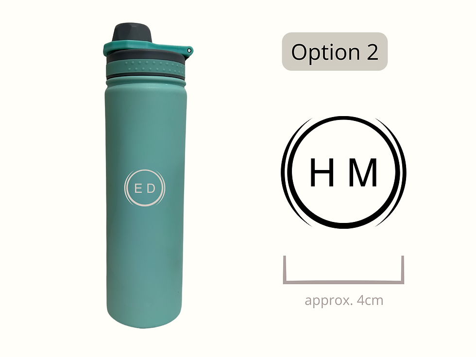 Thumbnail: Aqua Thermal Water Bottle Personalised 750ml