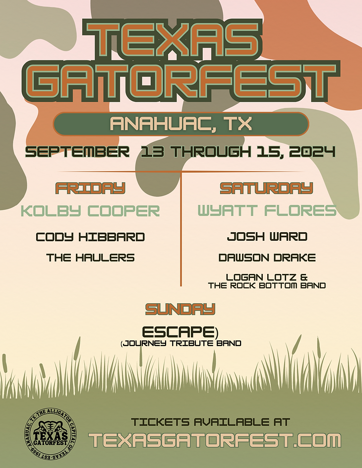 2024 Texas Gatorfest Music Lineup.png