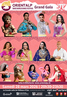 FRGrand Gala de danse en Suisse Orient'Alp Festival 2026