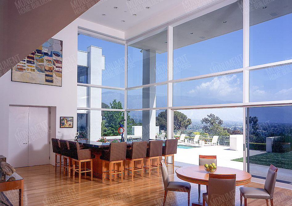 San Rafael Residence Palisades 7 | Monument Home Builders
Dining area with large windows