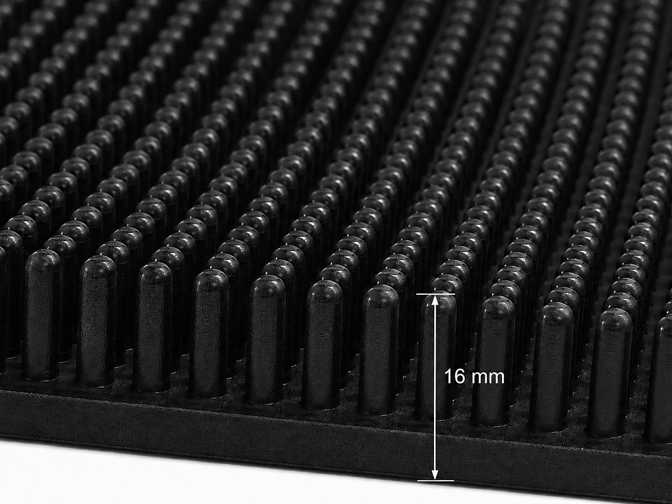 Thumbnail: Pin Roll close up of pattern depth 16mm.