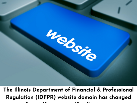 IDFPR Website Domain Change