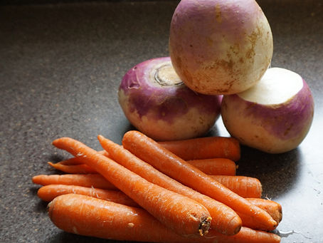 Roasted Carrots and Turnips