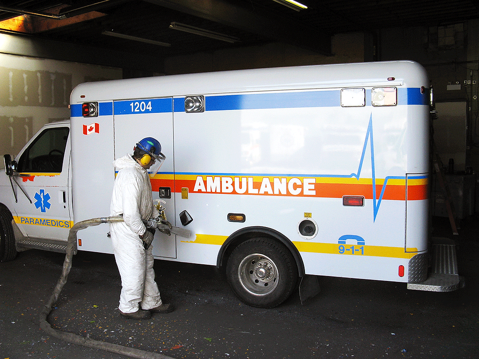 decomissioned Ambulance
