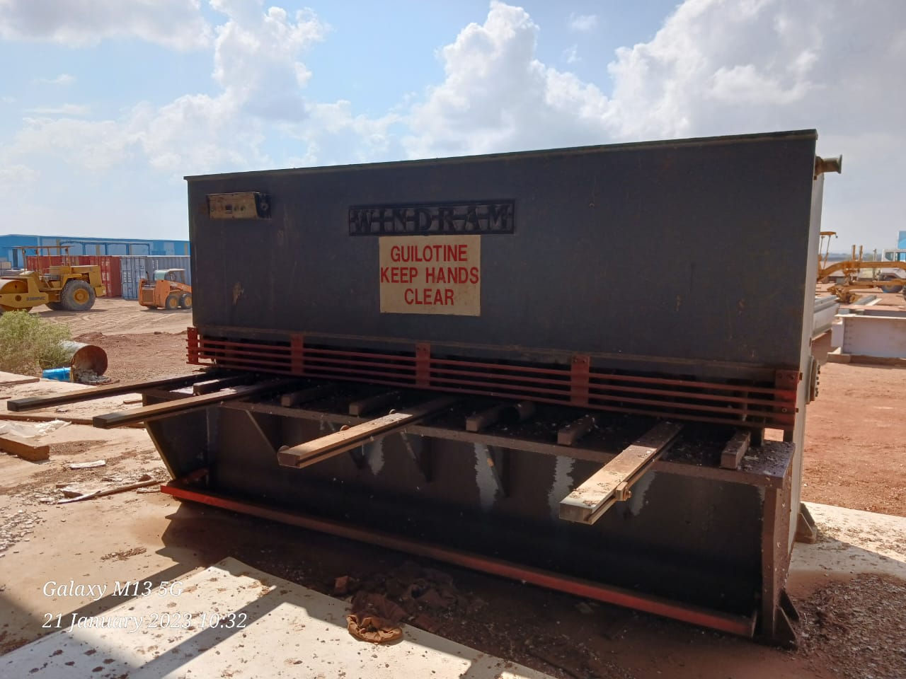 IMT2621 - Windram Plate Shearing Machine Cap. 10 mm