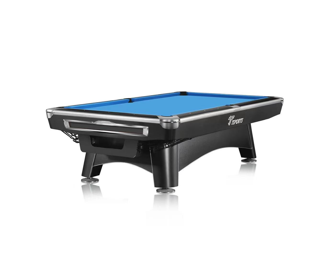 Billiard table, model 9-6-2, Black/blue, premium level model, good quality, 9ft, modern design