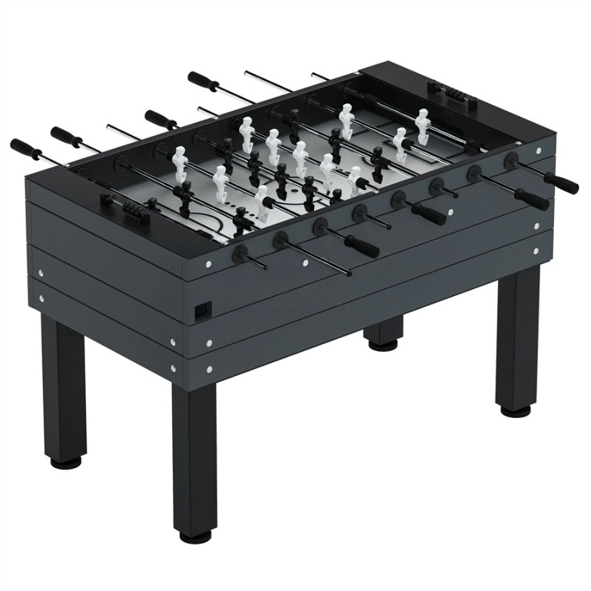 019A/B outdoor foosball table with weather-resistant cabinet and frosted tempered glass top — TSports Dubai