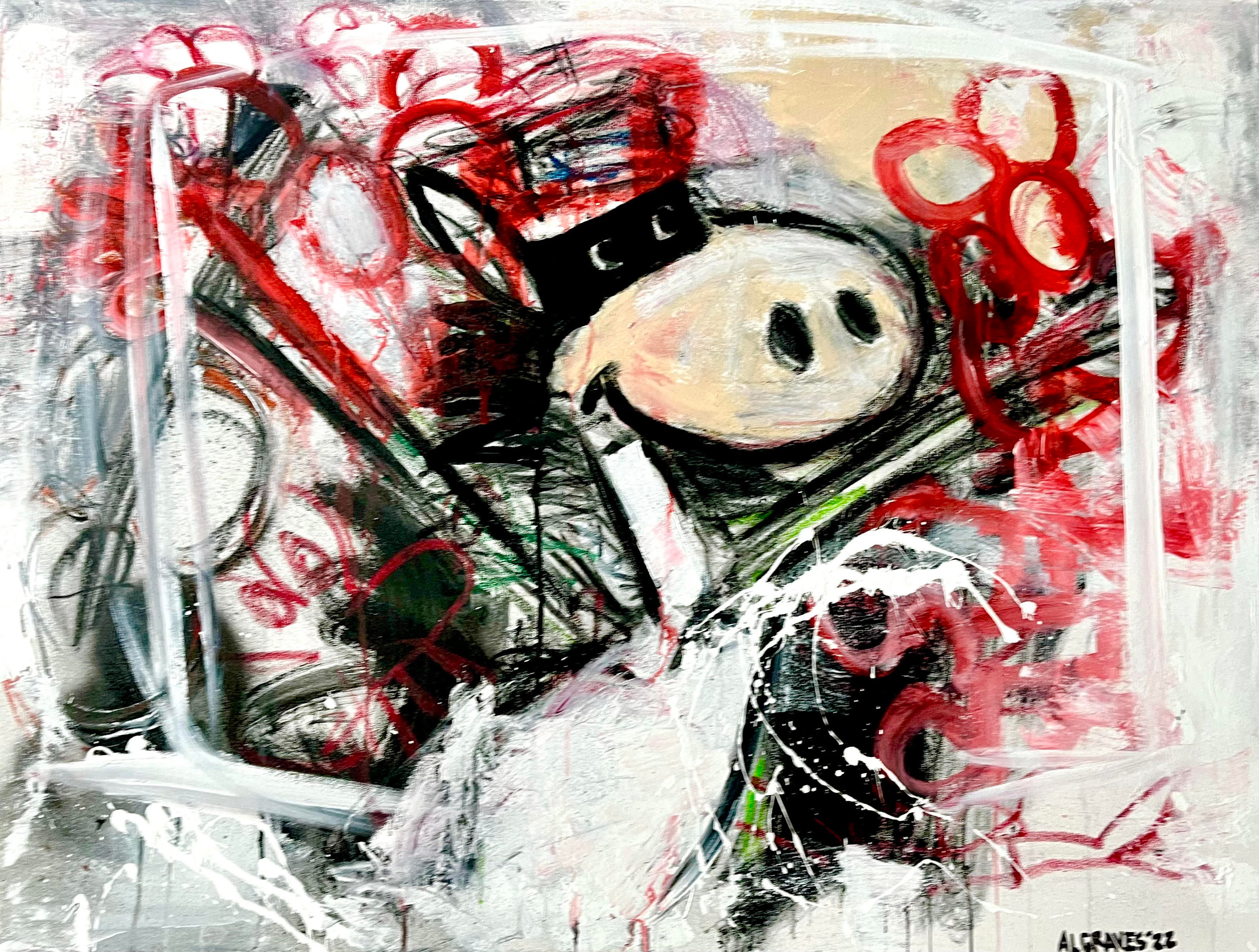 Crazy Horse | 40" x 30"