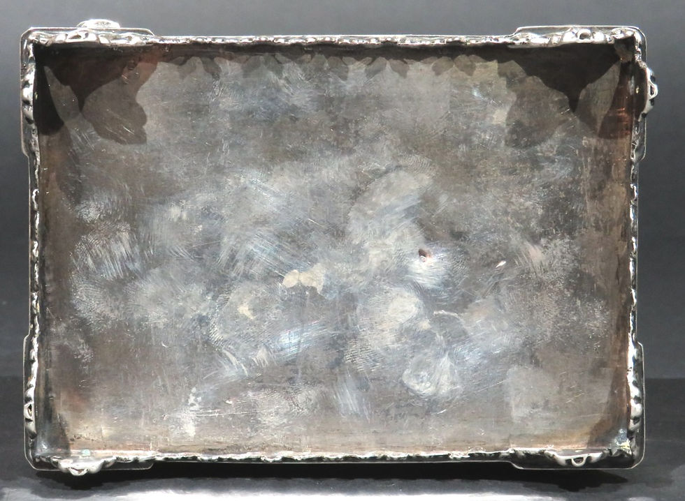 Thumbnail: An Exceptional 19th Century Renaissance Revival Austrian Silver Sugar Casket