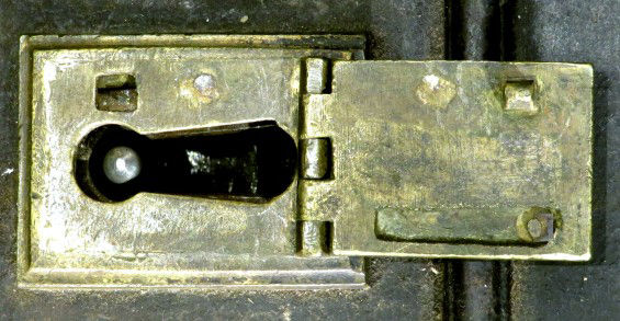 Thumbnail: A George II Cast Iron Strong Box Attributed to Humphrey Gainsborough (1718-1776)