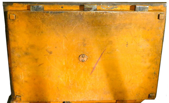 Thumbnail: A George II Cast Iron Strong Box Attributed to Humphrey Gainsborough (1718-1776)
