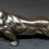 Thumbnail: Fine 19th Century Japanese Bronze Figure of a Crouching Tiger by Hideyoshi Seizo