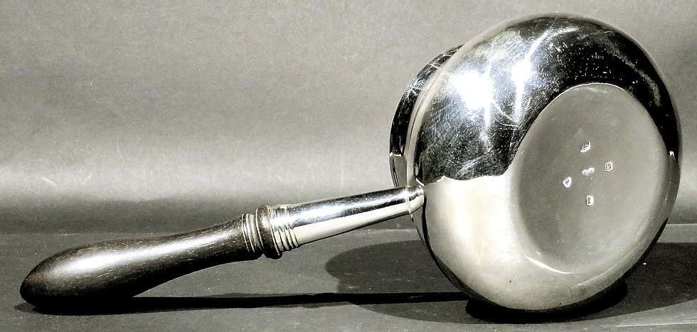 Thumbnail: A Very Good George IV Sterling Silver Brandy Warmer by Barnard & Sons, London