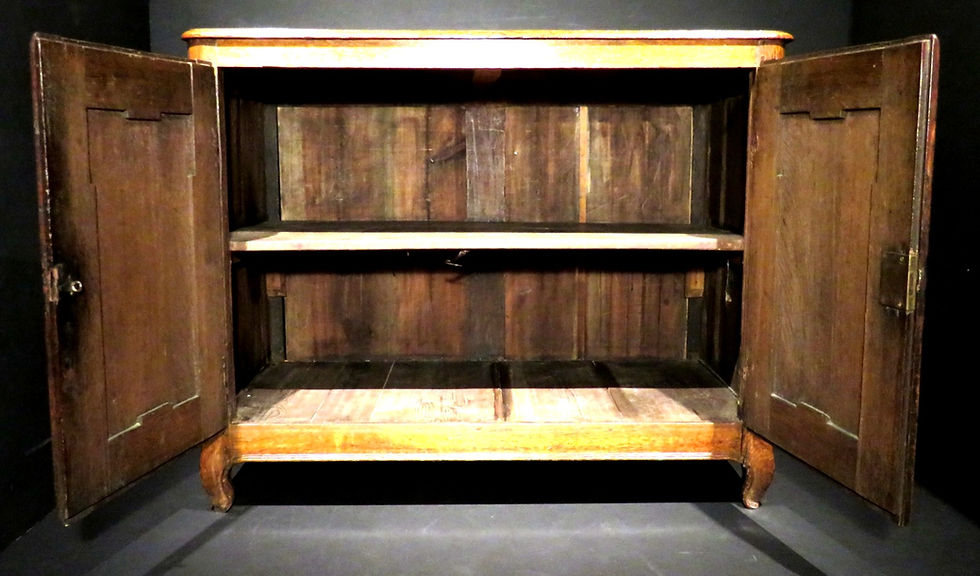 Thumbnail: A Very Good Louis XV Period Panelled Buffet in Oak, France Circa 1740