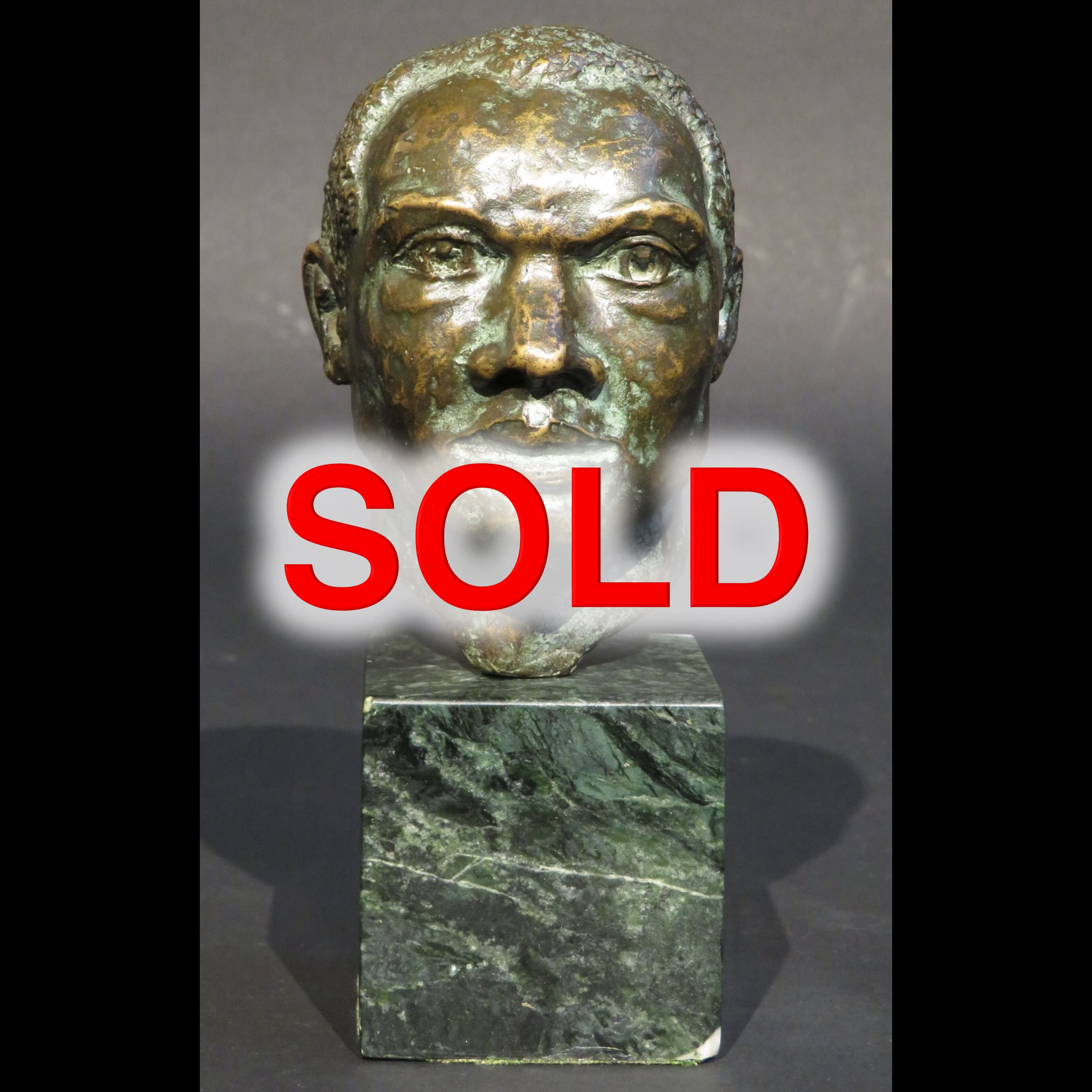 ‘Bahamian Man’ by Harold Sampson Pfeiffer SSC, (1908-1997) Canadian