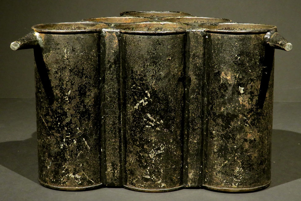Thumbnail: A Very Rare Early 19th Century Signed Wine Bottle Caddy / Carrier, Irish