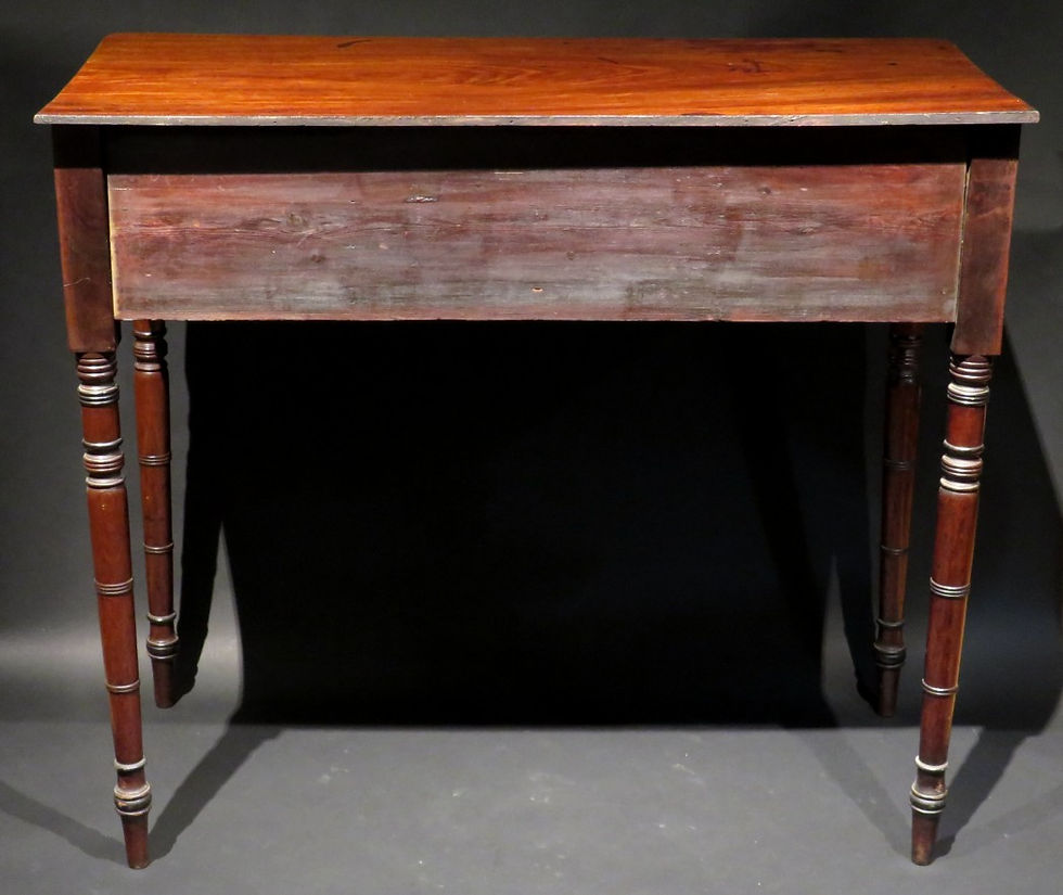Thumbnail: A Fine Regency Period Mahogany Dressing Table, England Circa 1825