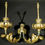 Thumbnail: Pair of Early 20th Century Gilt Tole and Iron Wall Sconces, France Circa 1920