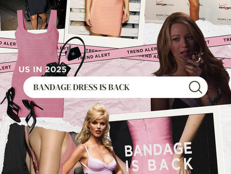 BANDAGE DRESS IS BACK