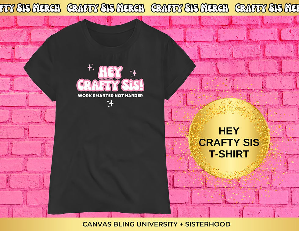 Thumbnail: Hey Crafty Sis T-Shirt