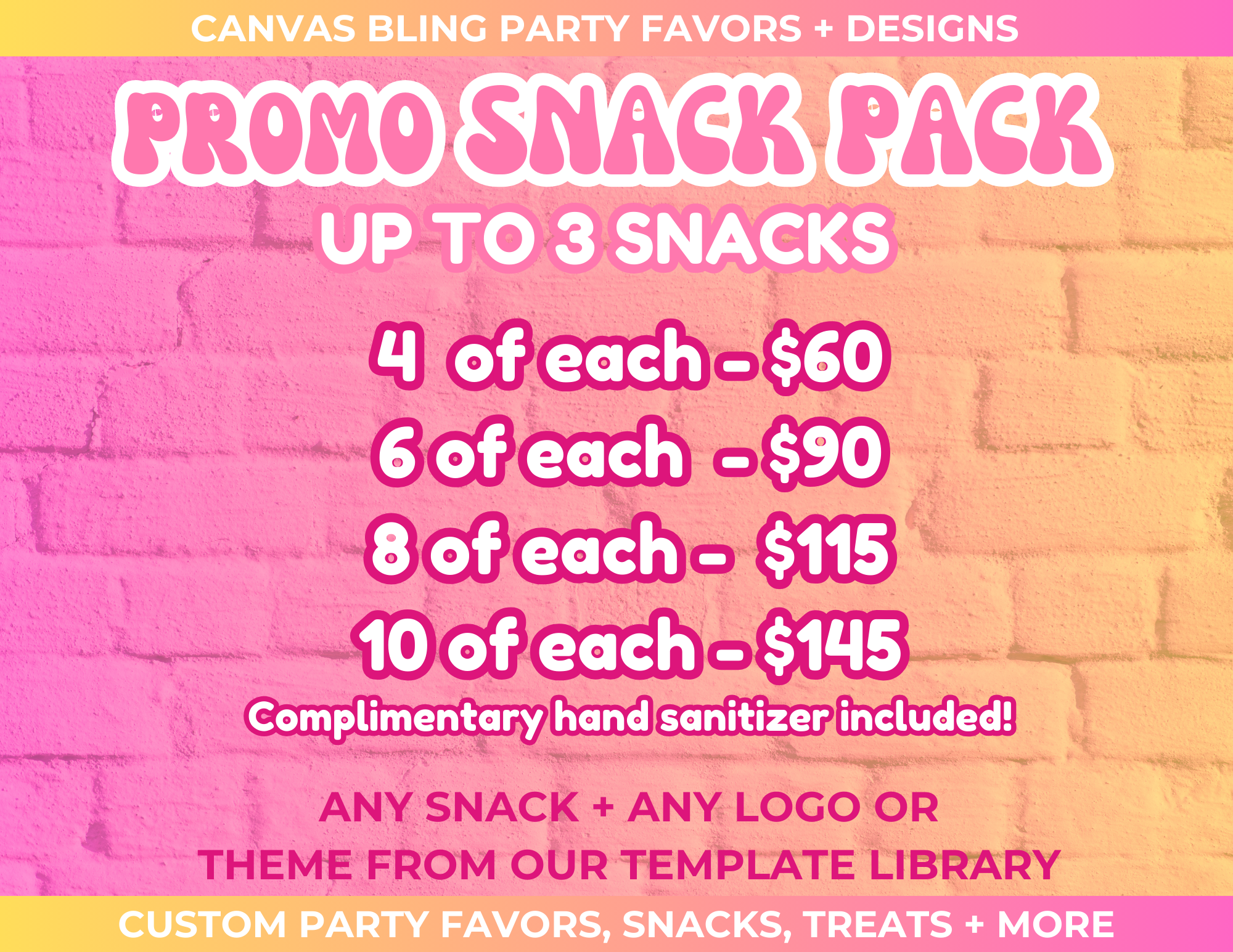Promo Snack Pack